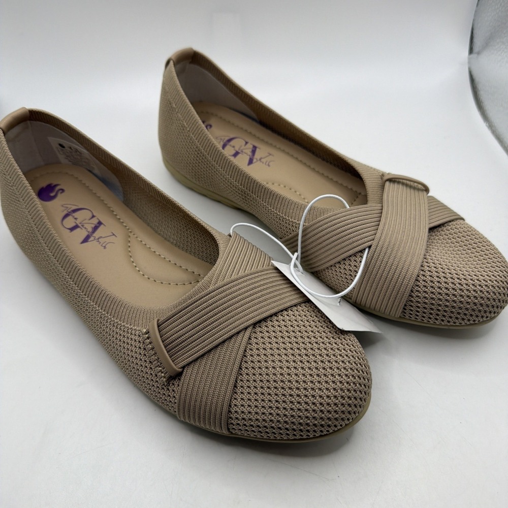 Gloria Vanderbilt Women's Debbie Natural Shoe Size 7.5. New - Picture 3 of 9